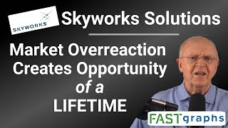 Skyworks Solutions Inc Market Overreaction Creates Opportunity Of A Lifetime  FAST Graphs [upl. by Iroc]