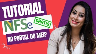 💻NOVA NOTA FISCAL MEI Como Emitir no Sistema OBRIGATÓRIO NFSe  100 Grátis [upl. by Annawt245]