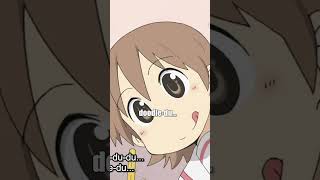 Wow Hes so cool  Nichijou anime nichijou shorts [upl. by Akimas]