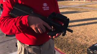 FN P90 Demonstration and firing [upl. by Amsden631]