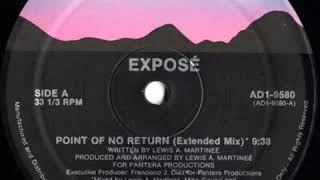 Exposé  Point Of No Return Extended Mix [upl. by Liba]