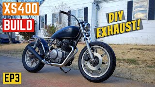 Wanda XS400 Budget Build  DIY 2 Into 1 Exhaust  EP3 [upl. by Margy]