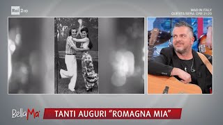 Mirko Casadei canta e si commuove con quotRomagna Capitalequot  Mi manda Raitre 19022024 [upl. by Nytsirhc]