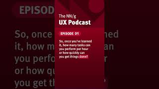 quotThe definition of usabilityquot  explained by Dr Jakob Nielsen on the NNg UX podcast ux podcast [upl. by Harwill988]