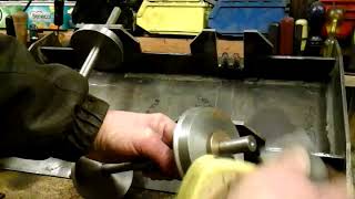 How to build a 5quot Battery Electric Loco Shunter from scrap Part 3 rolling chassis quotmr factotumquot [upl. by Aikrahs]