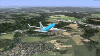 VFR Germany Dortmund to CologneBonn P3D [upl. by Tony]