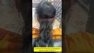 permanent hair extensions in Kumbakonam contact number 8778910912 [upl. by Sateia405]