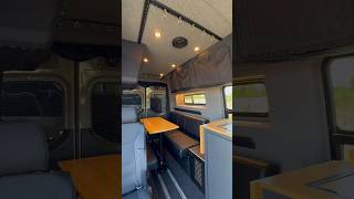 Rear DinetteBed Smartfloorremovable seating poptopbed galley lots of storage in this beast [upl. by Lenna253]