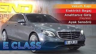 Mercedes W213 E Class Anahtarsız GirişVakum KapıElektrikli BagajAyak Sensörü Uygulaması Tanıtım [upl. by Cordi]