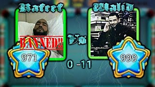 walid 8 ball pool vs rafeef 8 ball pool  Highest level in 8 ball pool history [upl. by Gotthard]