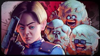 Scaring All The Avengers in RESIDENT EVIL 2 [upl. by Fredel401]