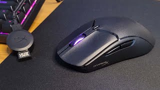 HyperX Pulsefire Haste 2 Wireless  Esse mouse tem uma ótima construção [upl. by Eenej]