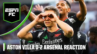 ‘SENSATIONAL WIN FOR ARSENAL’ Arsenal PASS tough away test against Aston Villa  ESPN FC [upl. by Fielding]