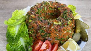 Kisir  Bulgursalat veganes Gericht تبولة التركية قسر  سلطة البرغل [upl. by Gemina]