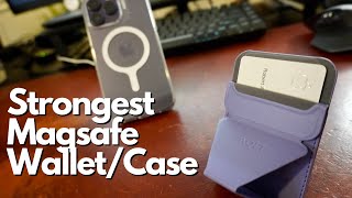 Strongest Magsafe Wallet amp Case for iPhone 14  Moft Snap Case Magsafe Enhanced and Snapon Wallet [upl. by Esac673]