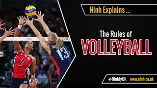 The Rules of Volleyball  EXPLAINED [upl. by Llertniuq]