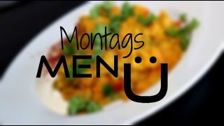 MONTAGS MENÜ  9 ♥  KICHERERBSENKÜRBIS MASALA  GESUNDE ERNÄHRUNG [upl. by Oiramrej]