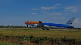 Orange pride livery departing from pengel [upl. by Meedan]