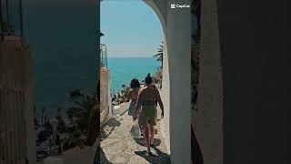 NERJA 🌺 📍 BEAUTIFUL CITYespaña travel nerja shorts andalucia malaga [upl. by Kelda]