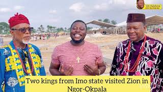 TWO KINGS VISITED ZION NGOROKPALA WITH THERE POSITIVE MO [upl. by Ariaz]