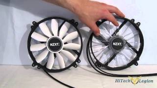 NZXT FZ 200 Case Fan Overview and Unboxing [upl. by Akiehs]