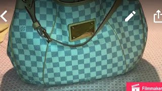 Louis Vuitton Galliera Pm Damier Azur [upl. by Squires797]