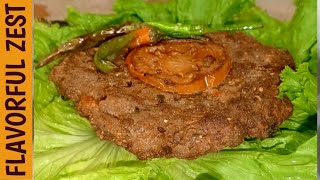 Chapli Kabab Recipe Flavorful Zest Bakra Eid Special [upl. by Wiebmer]