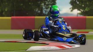 Kart Racing Pro  Karting des Fagnes  OK Junior Onboard Hot Lap [upl. by Shirley622]