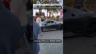 Pininfarina battista in india🌡️shorts youtubeshorts viral subscribe [upl. by Olimpia]