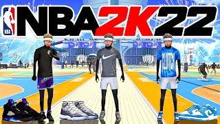 NEW BEST CUSTOM SHOES  OUTFITS in NBA 2K22 CURRENT GEN [upl. by Ellevart]