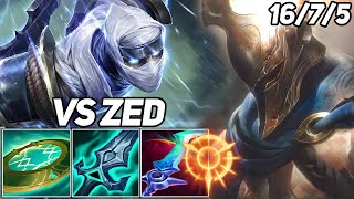 AXIOM ARC IS BROKEN  Unranked To Master  Pantheon Mid vs Zed Emerald 1322 [upl. by Winona144]