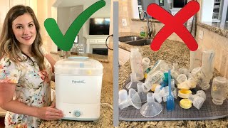 PAPABLIC BOTTLE STERILIZER amp DRYER REVIEW  How to Sterilize Bottles  Papablic Unboxing  Quick Tip [upl. by Stone]