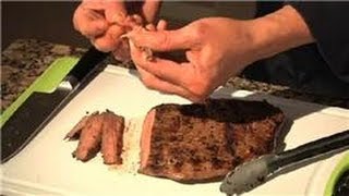 Healthy Recipes  How to Cut London Broil Properly [upl. by Etteve]