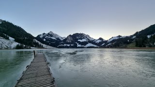 Shores Forests and the Serenity of Schwarzsee Switzerland 🇨🇭 [upl. by Lav420]