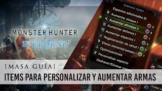 MHW ICEBORNE SETBUILD BALLESTA PESADA PERFORANTE 3 CAÑON SAFI MIRA [upl. by Nollad357]