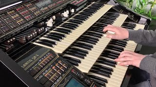 Cumana Samba amp Organ Drawbars  Florian Hutter  Wersi Atlantis [upl. by Hi]