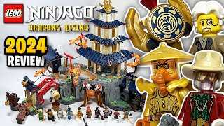 LEGO Ninjago Tournament Temple City 71814  2024 Set Review [upl. by Anitsyrc933]