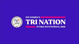 PFF Womens TriNation Futsal Invitational 2023  Indonesia vs New Zealand [upl. by Erena37]