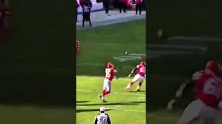 Patrick mahomes recreation pt 3football trickshots shorts [upl. by Dlaner]