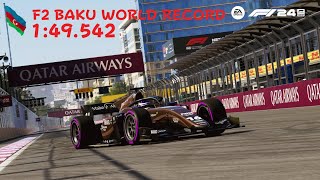 F2 24 BAKU WORLD RECORD  Setup  149542  KARL24 [upl. by Ociredef]