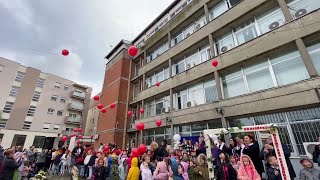 50 godina PU Poletarac Defile i pustanje balona [upl. by Nikki]