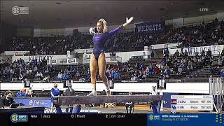 Alyona Schennikova Beam LSU  Kentucky 2021 9925 [upl. by Tamsky]