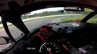 TT6 MIATA  PB  1462  11102024  NASA MID SOUTH BARBER MOTORSPORTS PARK [upl. by Harehs]