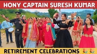 indian Army Hony captain Suresh kumar retirement ceremony vlog  14 JAK Rif  2024 [upl. by Eiba]