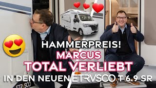 HammerPreis Marcus liebt dieses neue Wohnmobil Neuer Etrusco T 69 SR auf Renault Basis [upl. by Gnav]