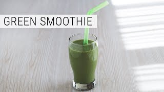 Healthy Vegan Green Smoothie ASMR Cooking  No talking [upl. by Akimahs]