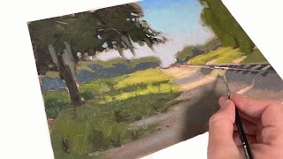 The One Thing I Do To Make Landscape Oil Painting So Much EASIER [upl. by Hagood]