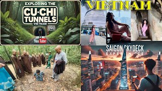 Underground Secrets  Cu Chi Tunnels amp Stunning Views from Saigon Skydeck [upl. by Aisan591]