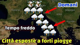 METEO  NEVICATE EPICHE TRA NATALE E CAPODANNO [upl. by Lacsap113]