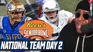 Senior Bowl Day 2 Reaction OLine vs DLine National Team Film Breakdown  Voch Lombardi Live [upl. by Kristofer]